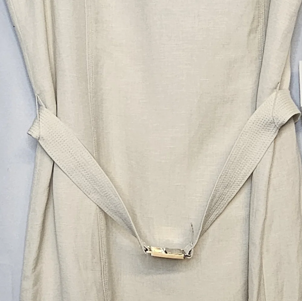 Calvin Klein Cream Sleeveless Dress - Picture 3 of 10